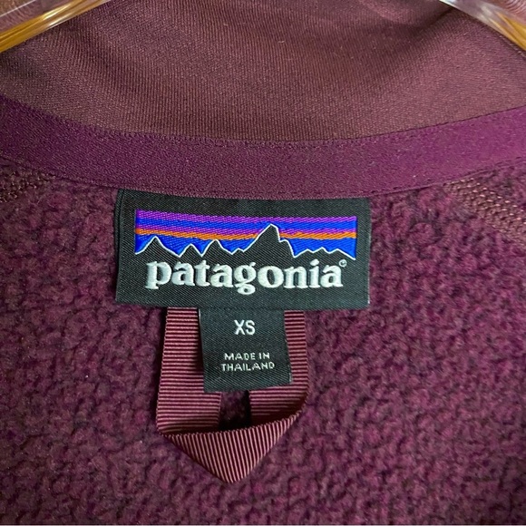 PATAGONIA Better Sweater 1/4 Zip Sweater - Dark Currant Womens size XS - Picture 8 of 11